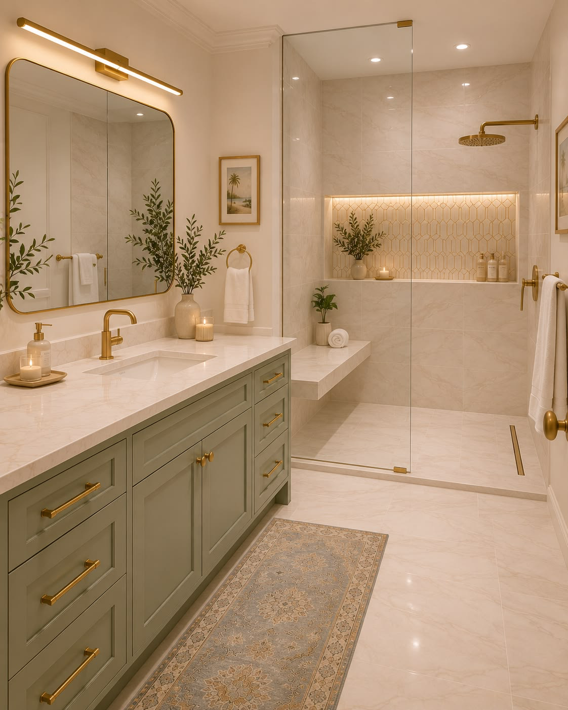 Bathroom countertop options