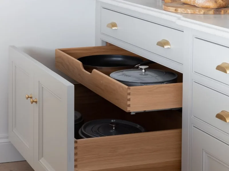 Premium cabinet construction details