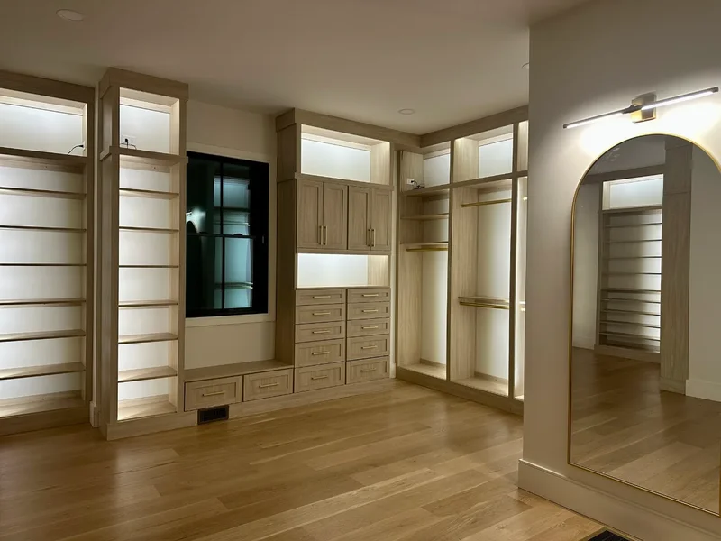 Beautiful walk-in closet