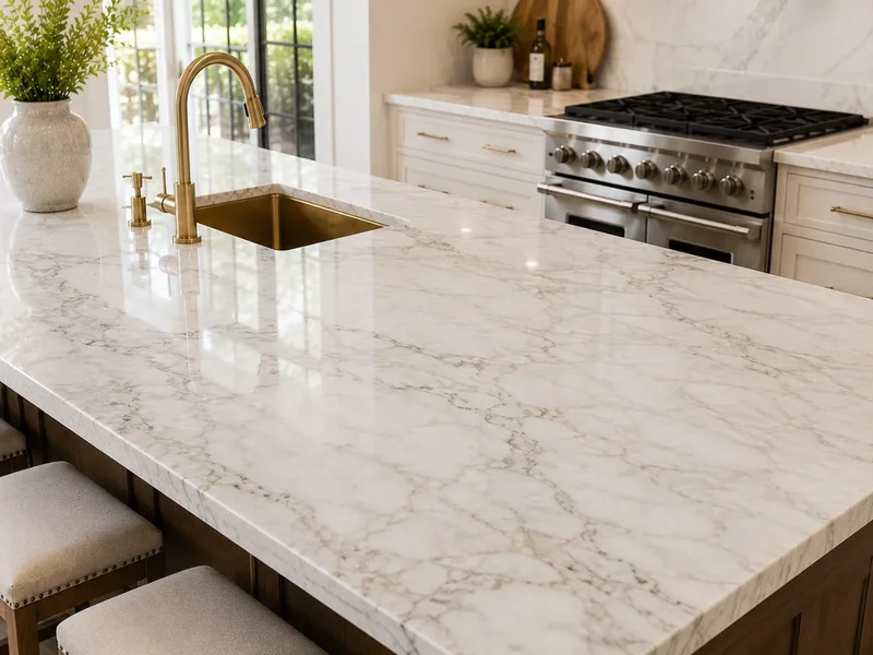 Marble countertop