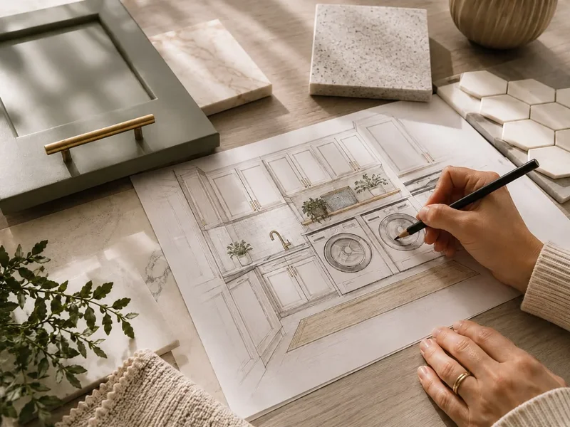 3D kitchen design process